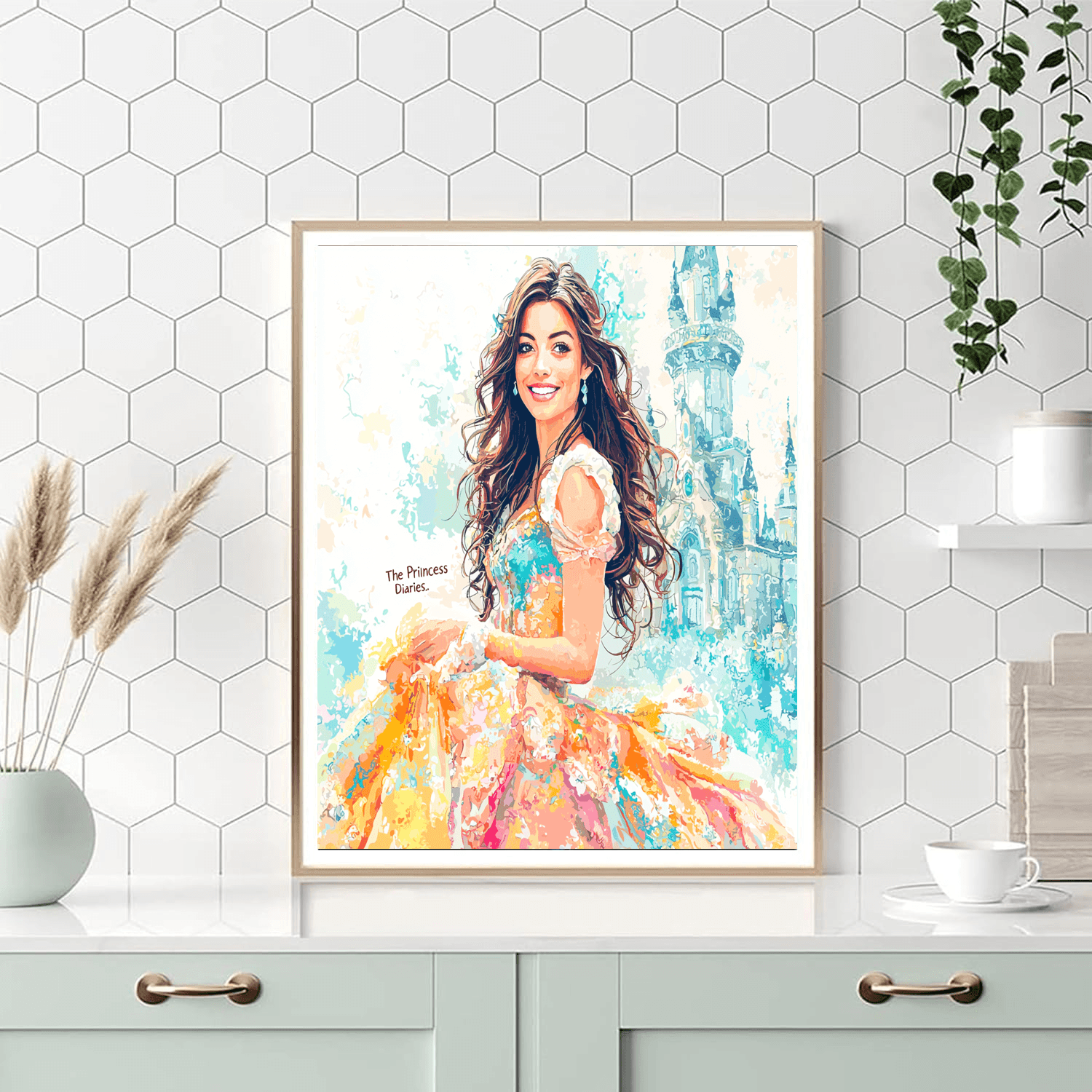 Anne Hathaway: The Whimsical Queen Of Transformation Paint By Numbers