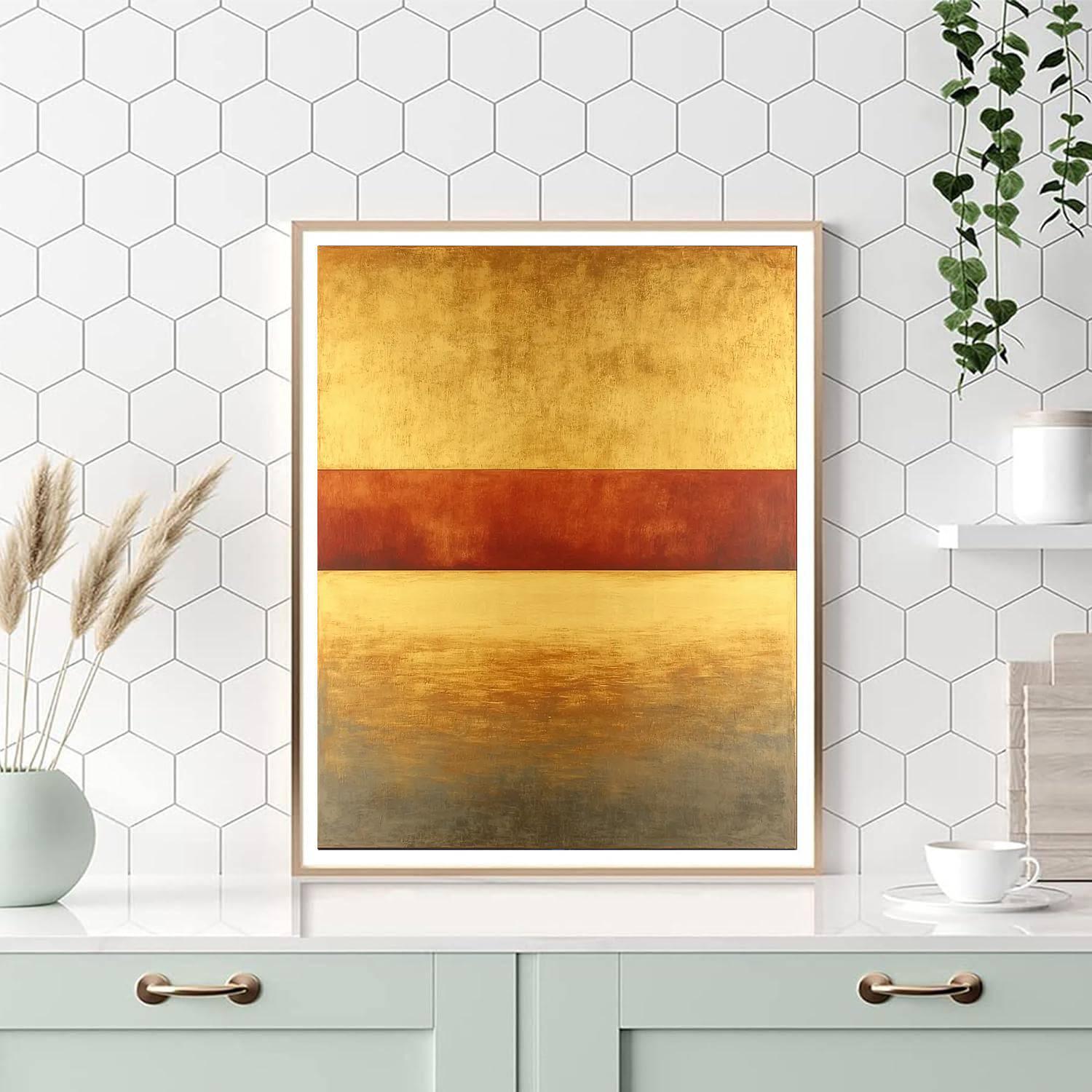 Mark Rothko Inspired Transcendent Fields  Paint By Numbers Art