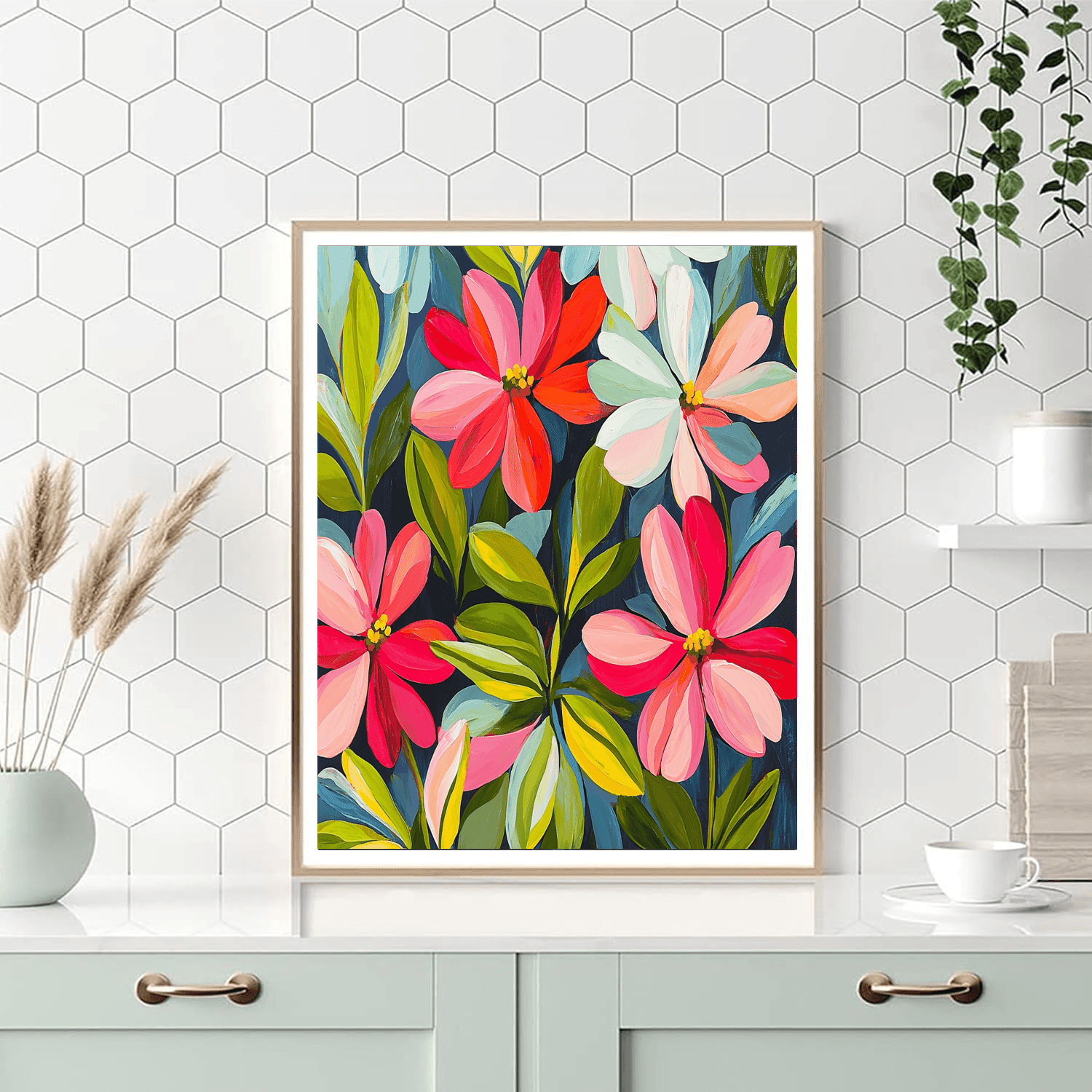 Frida Kahlo Inspired Spring Awakening  Paint By Numbers Kits