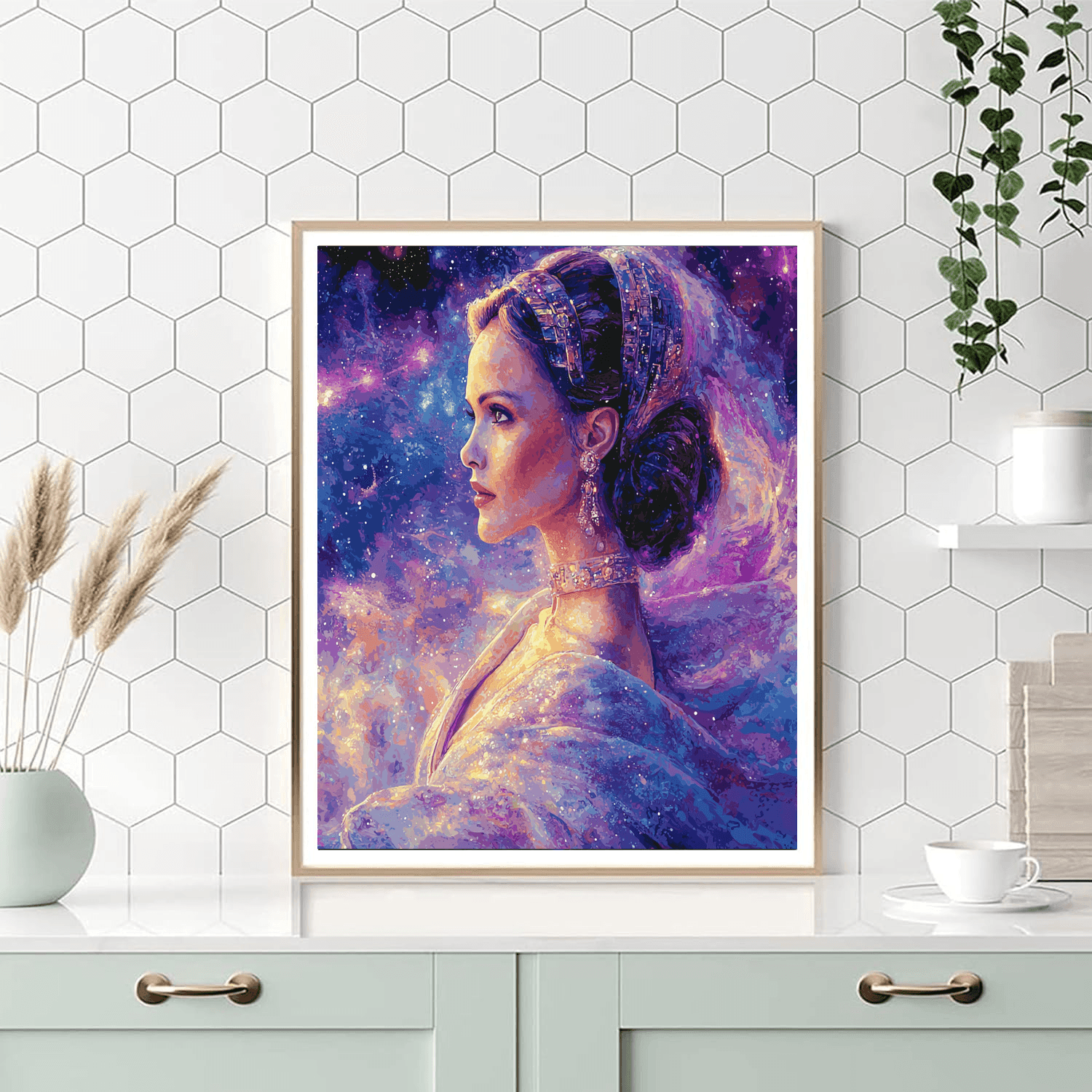 Natalie Portman: The Powerful Legacy Of Padmé Amidala Paint By Color