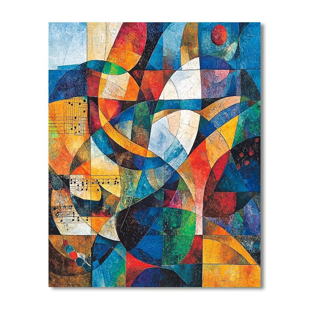 Paul Klee Inspired Musical Journey  Paint By Numbers