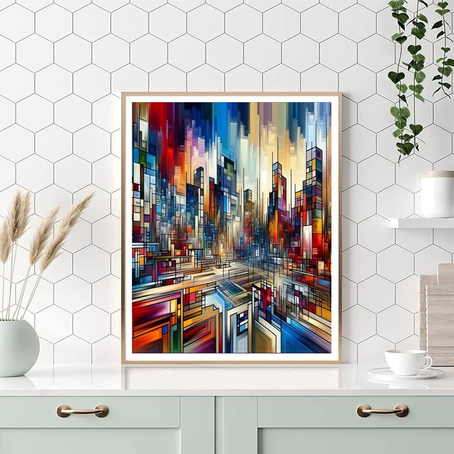 Dynamic Urban Expressions DIY Paint By Numbers