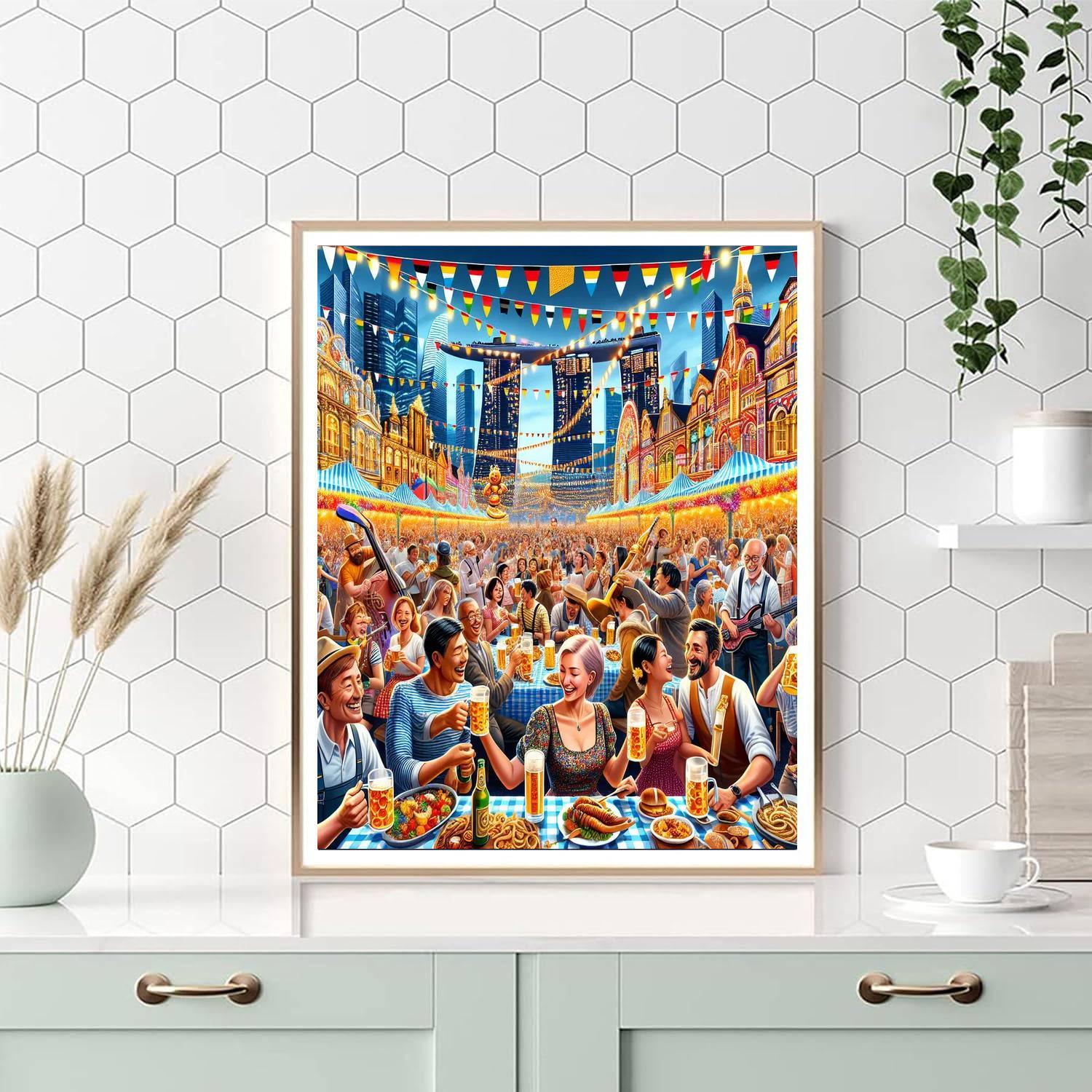 Oktoberfest Asia Paint By Numbers Art