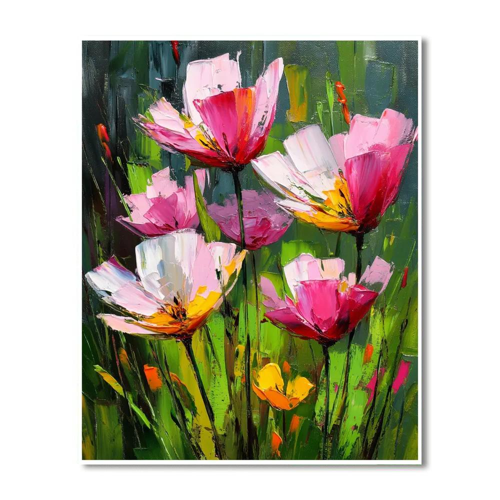 Springtime Dance Number Painting