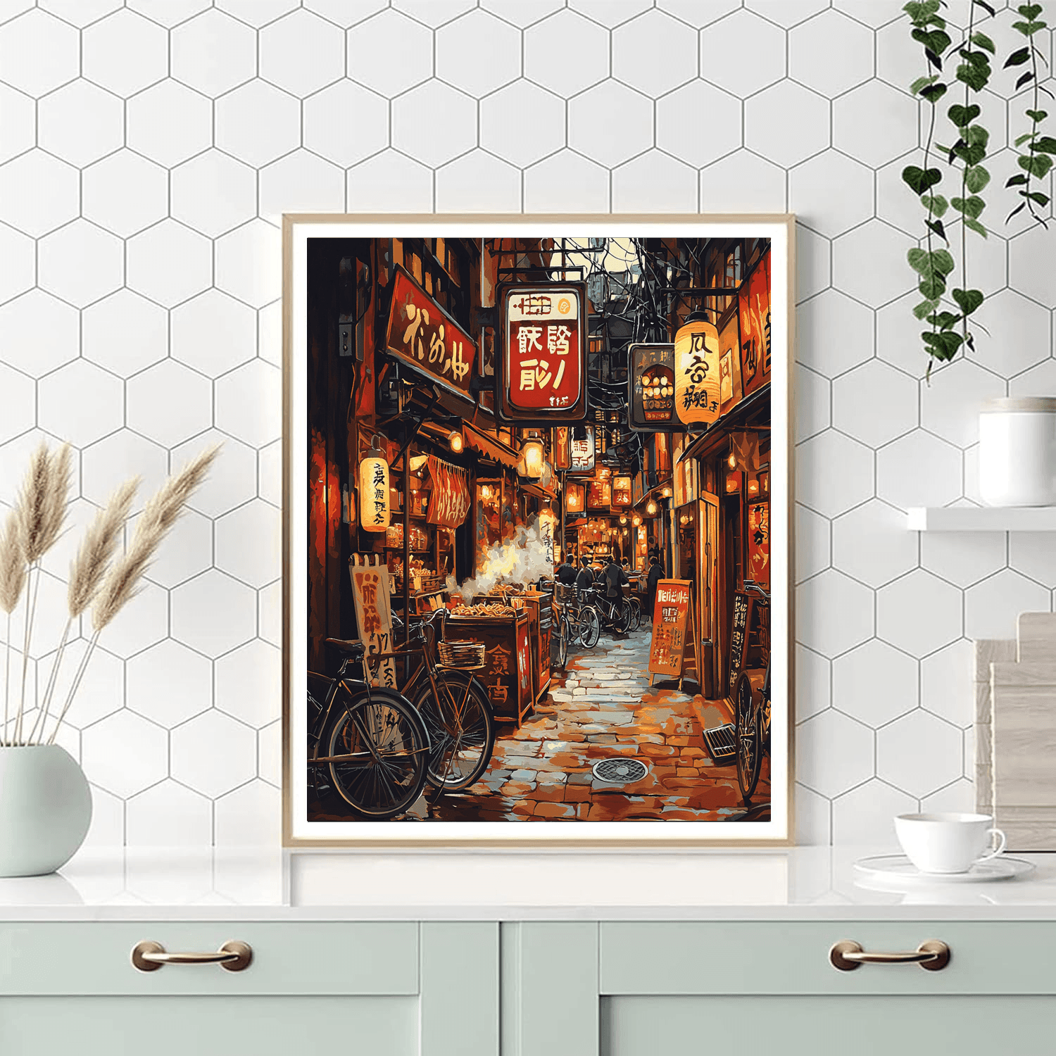 Yokohama Ramen Museum - Yokohama Number Painting