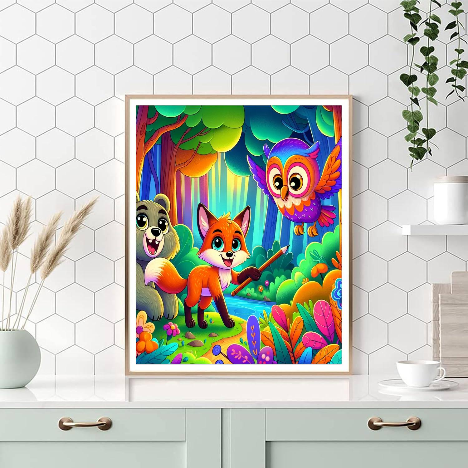 Animal Explorers' Club Paint By Numbers