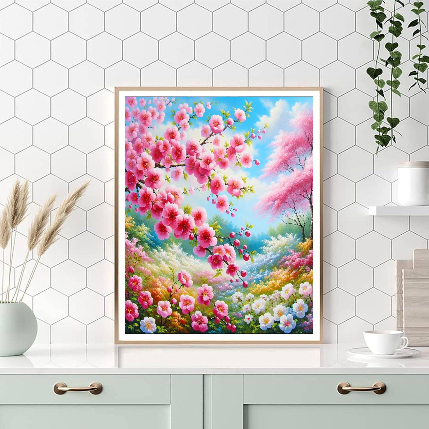 Spring Blossom Festival Paint By Numbers Kits