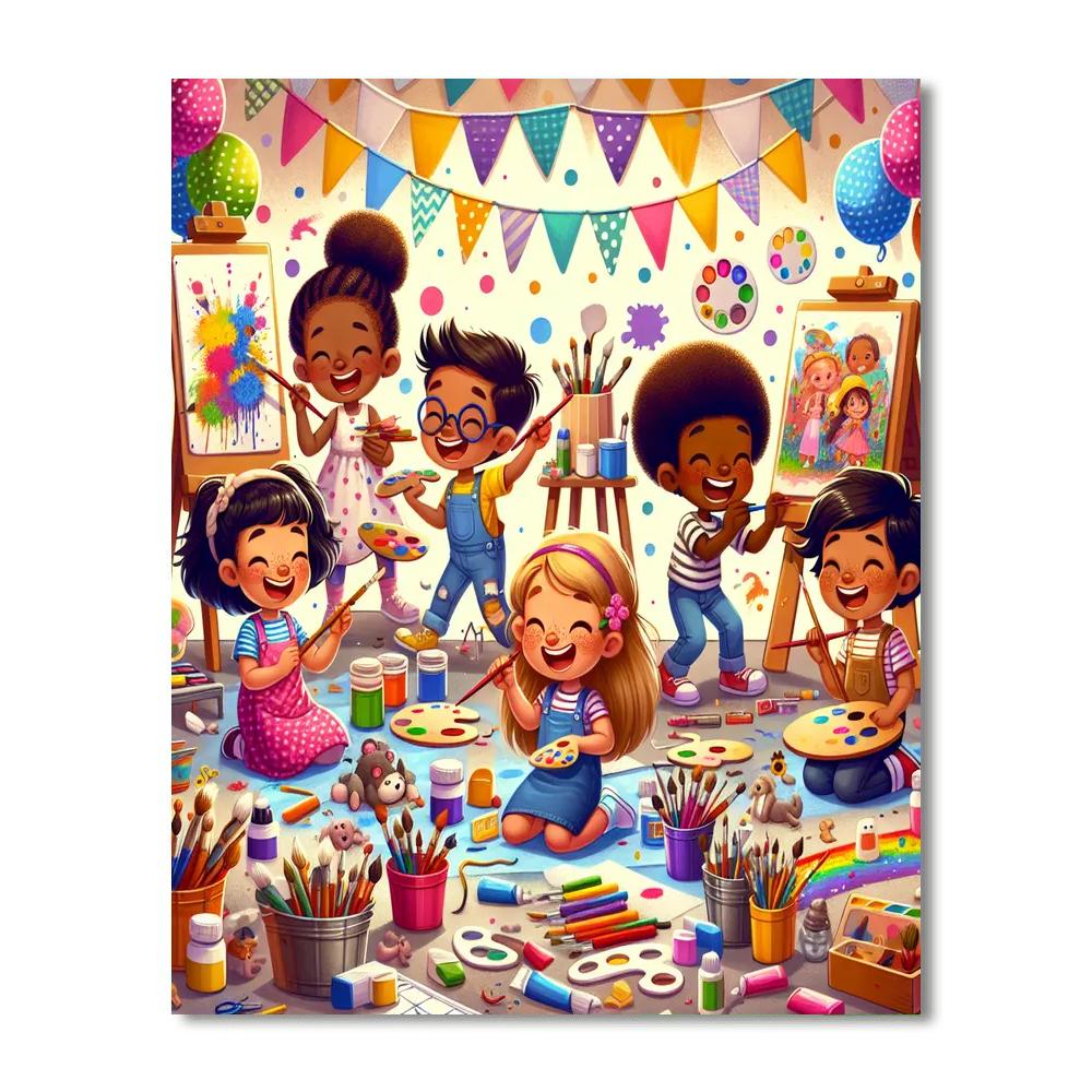 Magical Art Workshop Painting Number Kit