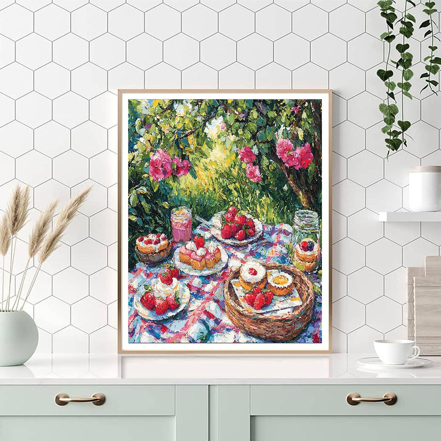 Picnic Under The Sky Paint By Number