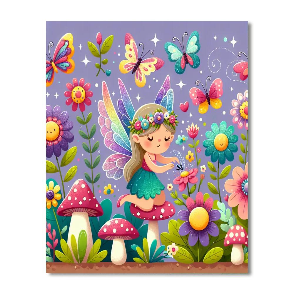 Fairy Garden Quest Painting Number Kit