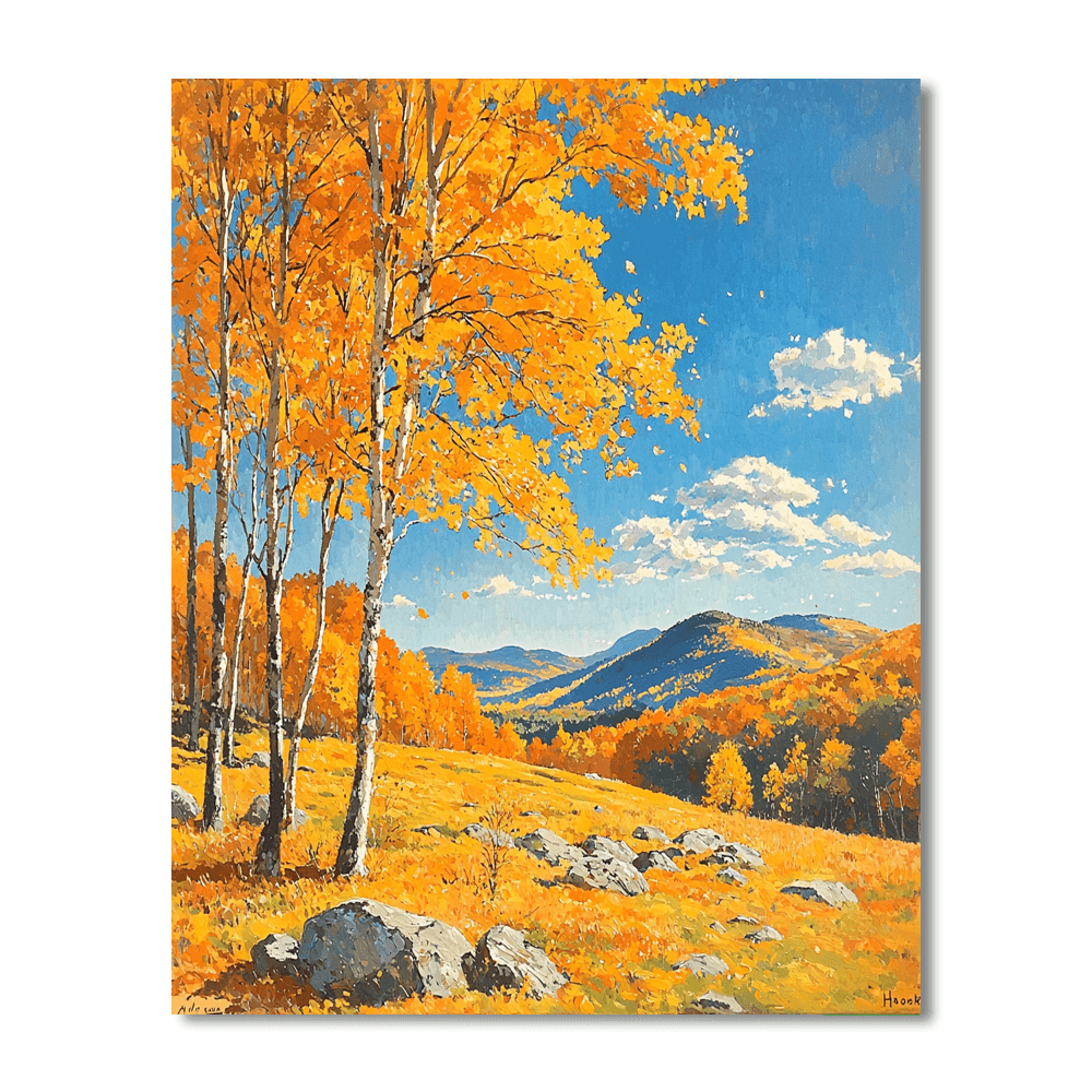 Winslow Homer Inspired Crisp Autumn Day  Paint By Numbers Art