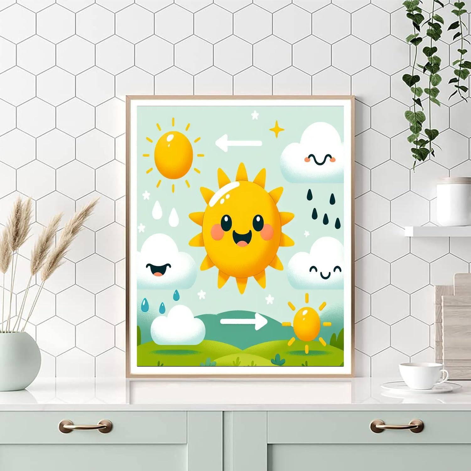 Weather Wonders Paint By Numbers Art