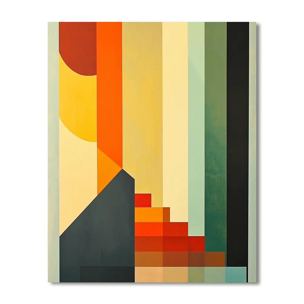 Kazimir Malevich Inspired Elements Of Abstraction  Paint By Color