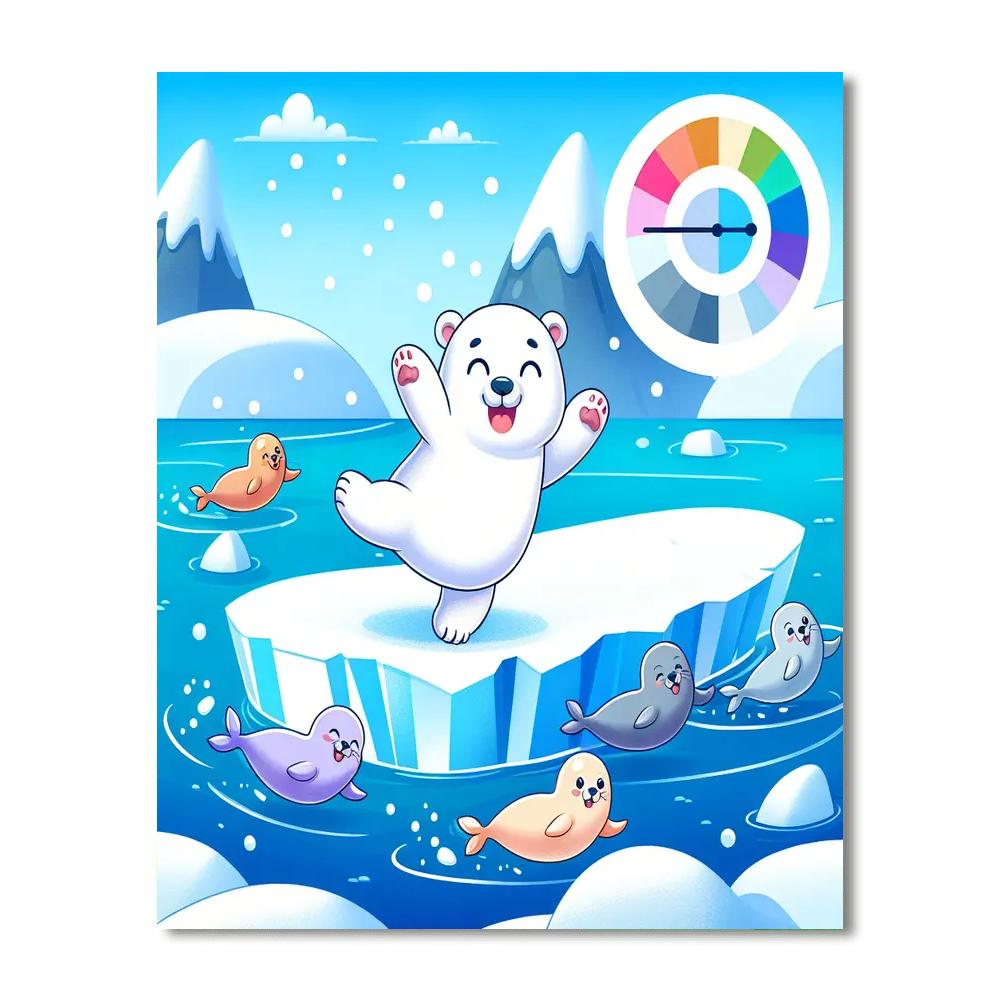 Journey To The Arctic Numbered Painting Kits