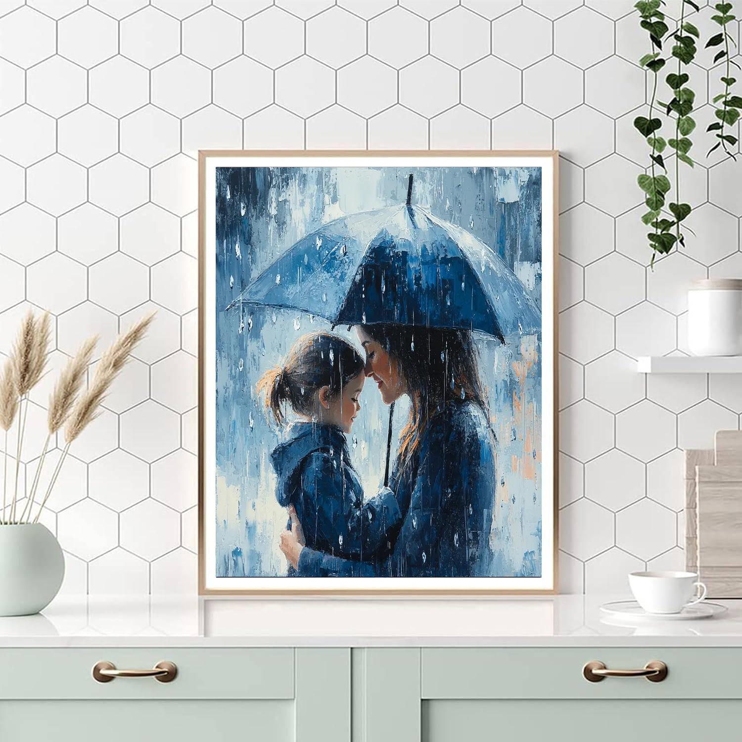 Love's Embrace Painting Number Kit