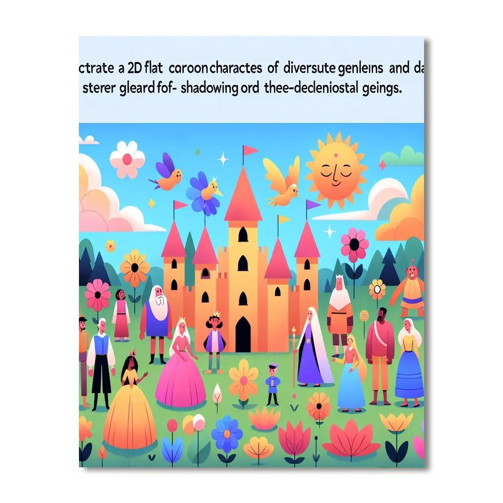 Exploring Magical Kingdoms Paint By Numbers Kits