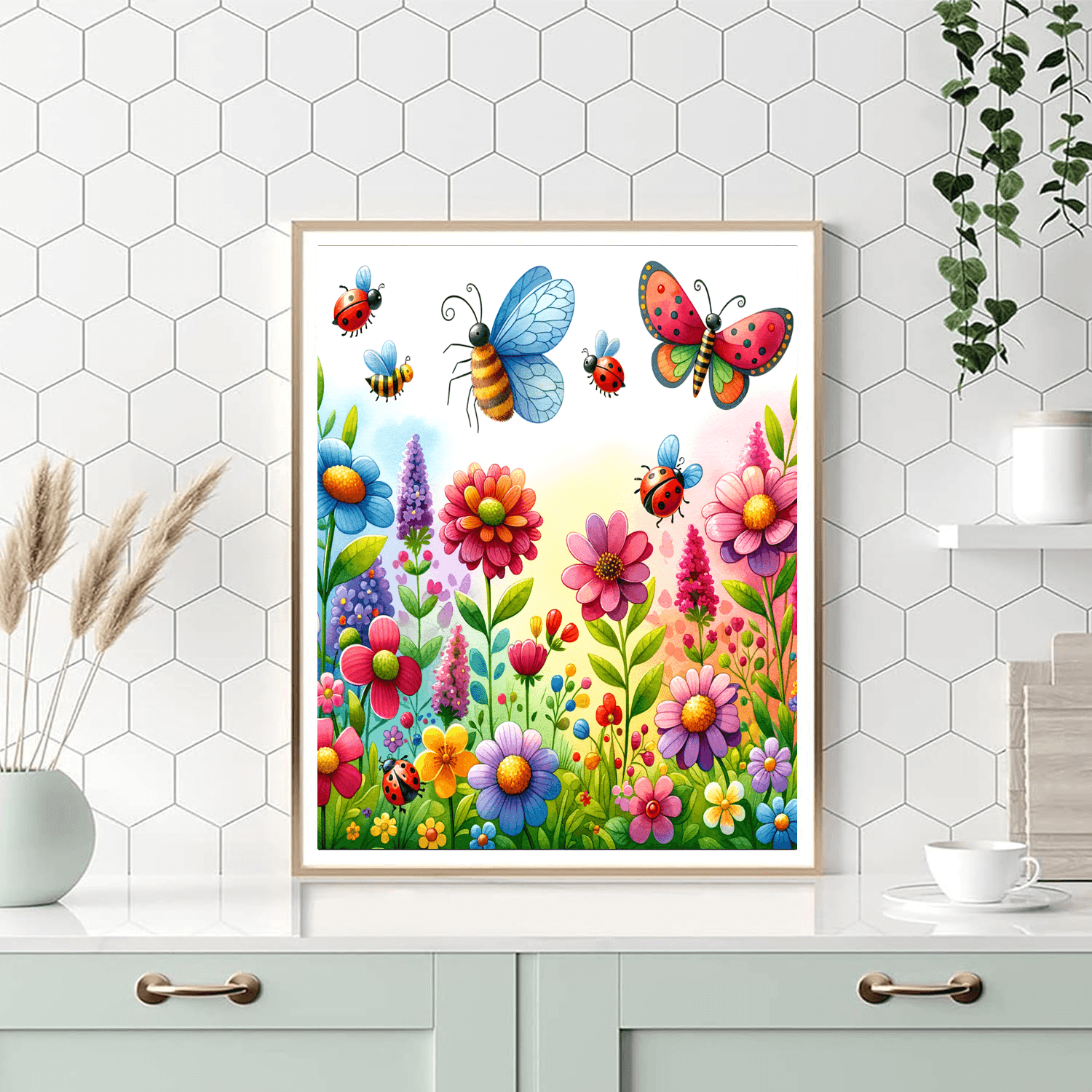 Wonderful World Of Insects Paint By Numbers Kits