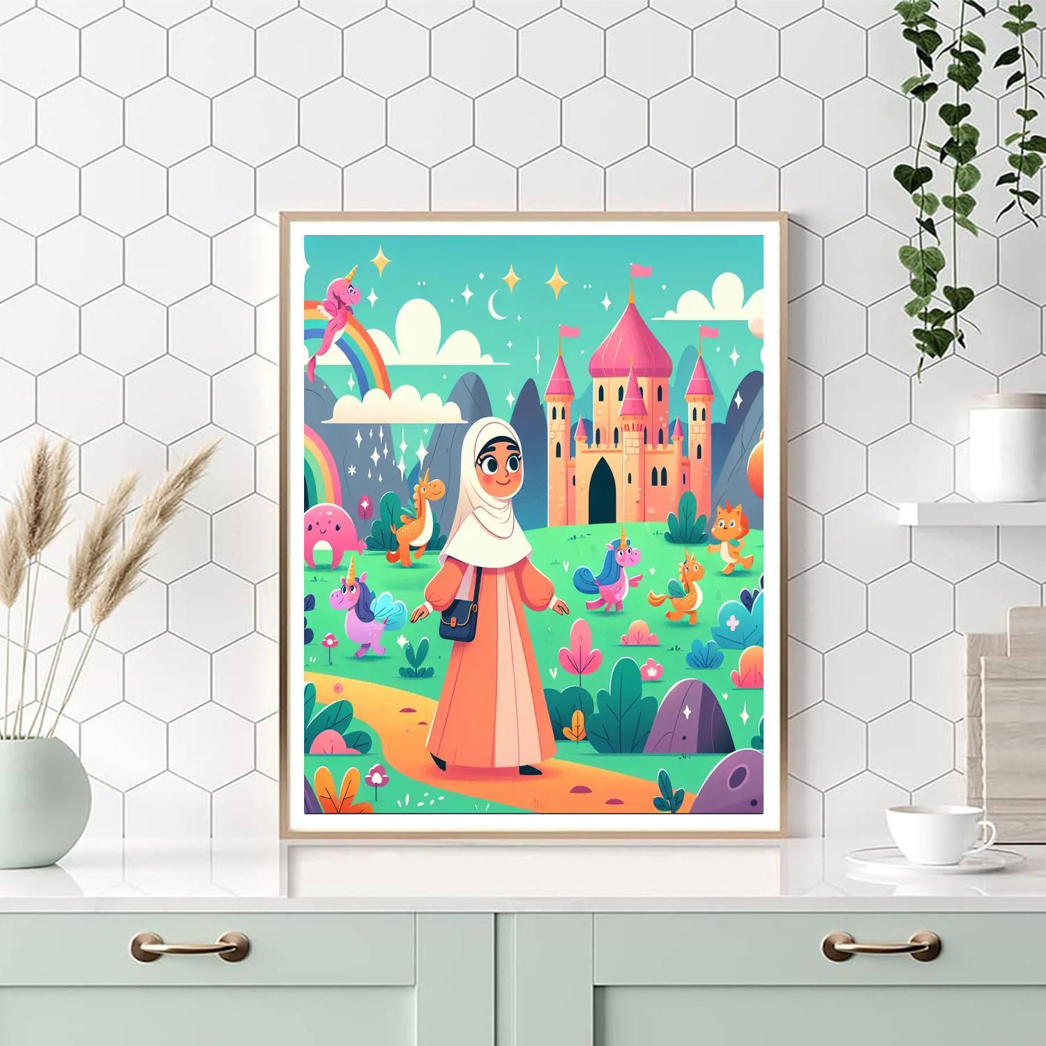 Fairytale Kingdom Adventure Paint By Numbers Kits