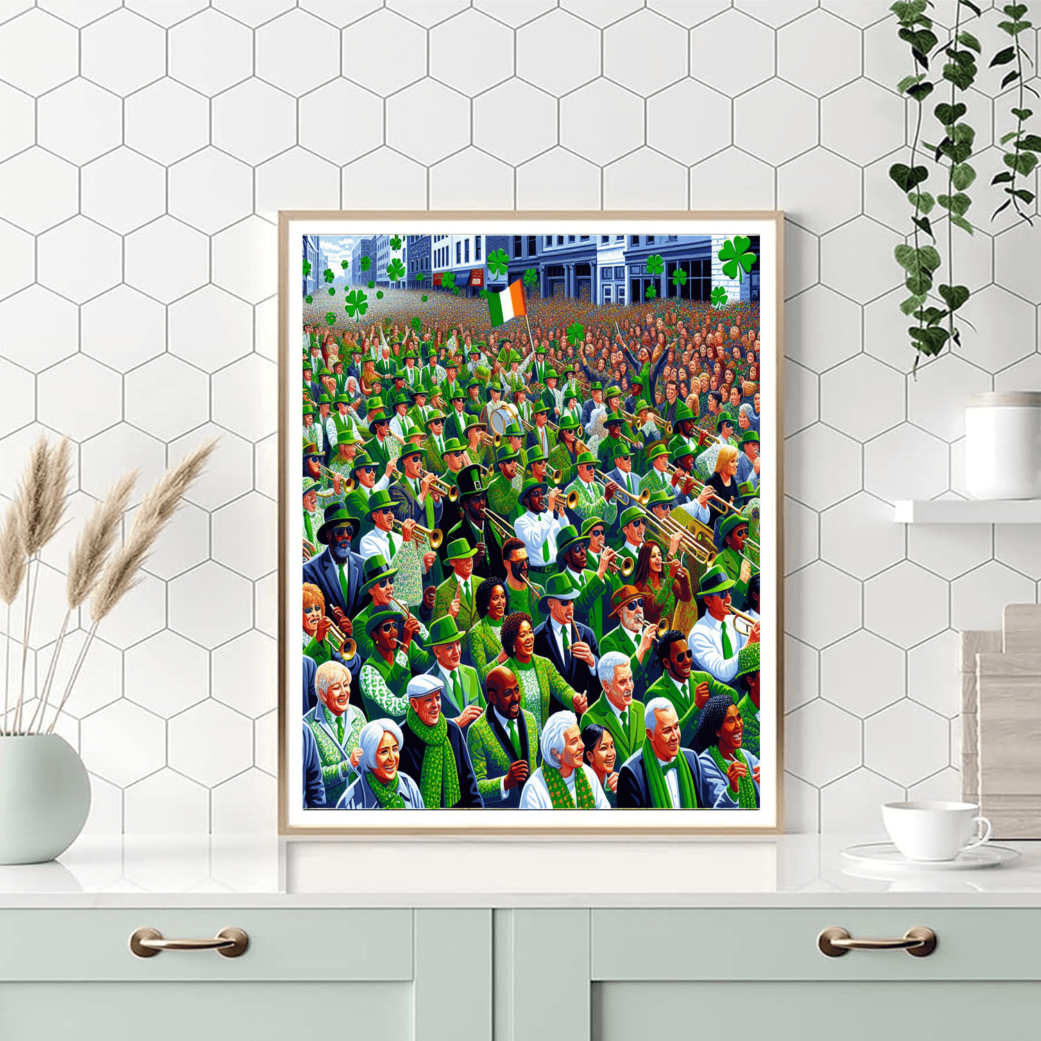 St. Patrick's Day Painting Number Kit