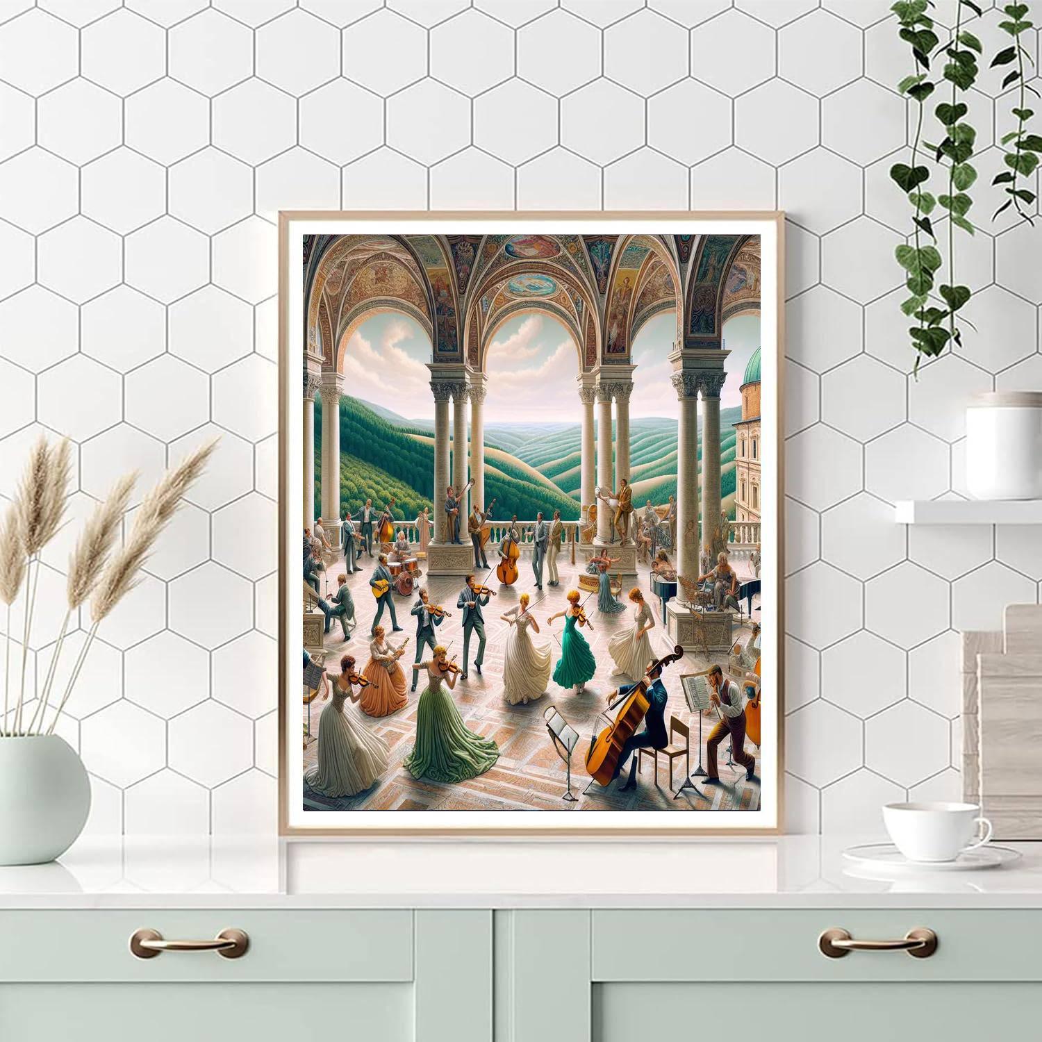 Spoleto Festival - Italy Paint By Color