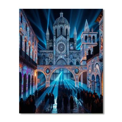 Durham Lumiere - United Kingdom Paint By Number
