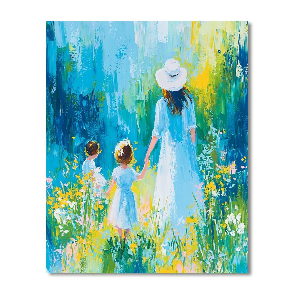 The Journey Of A Mother Paint By Numbers