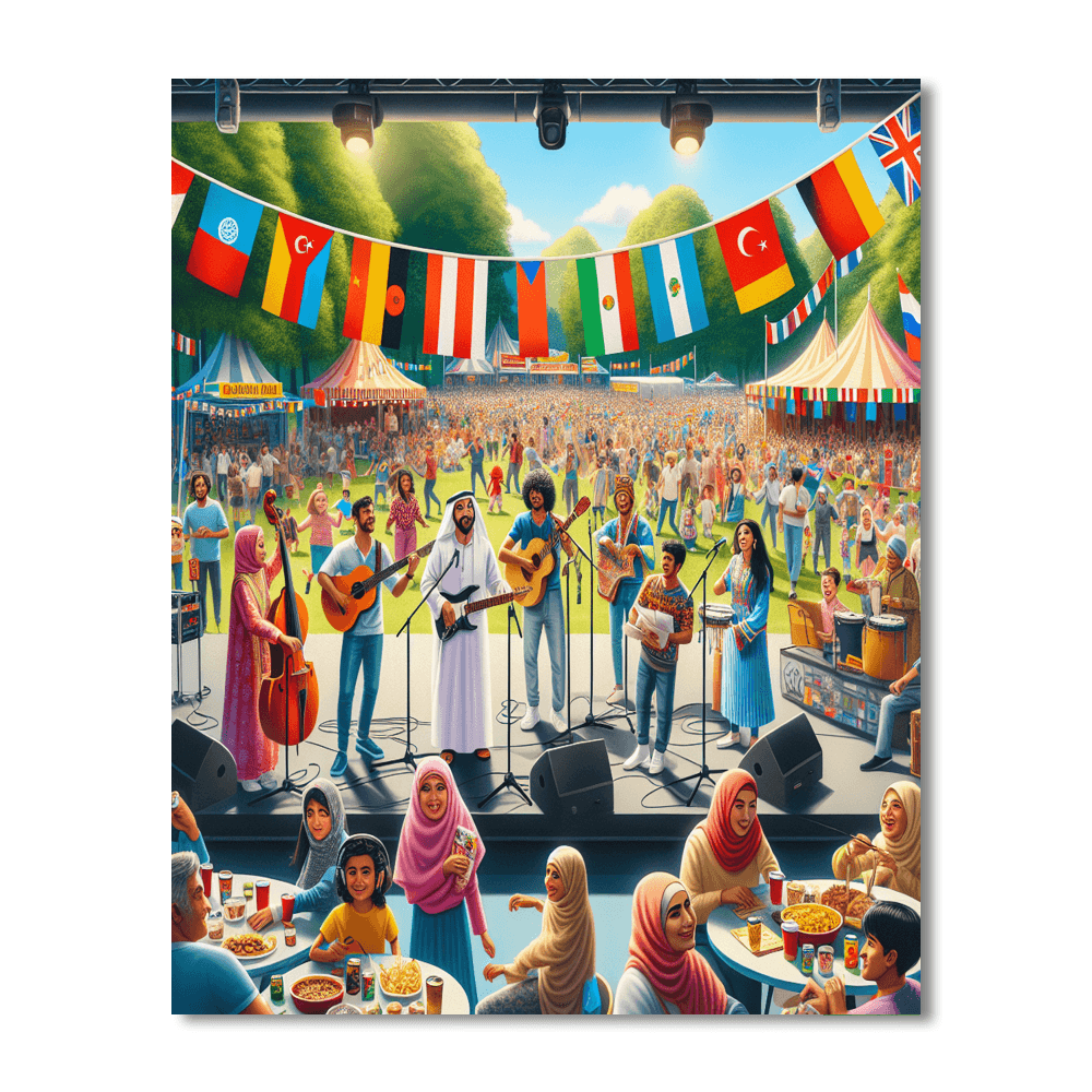 Womadelaide - Adelaide, Australia Paint By Number