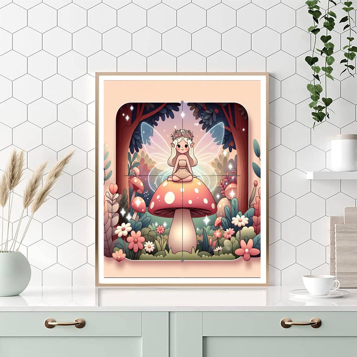 Magical Forest Fairy Tale Paint By Numbers