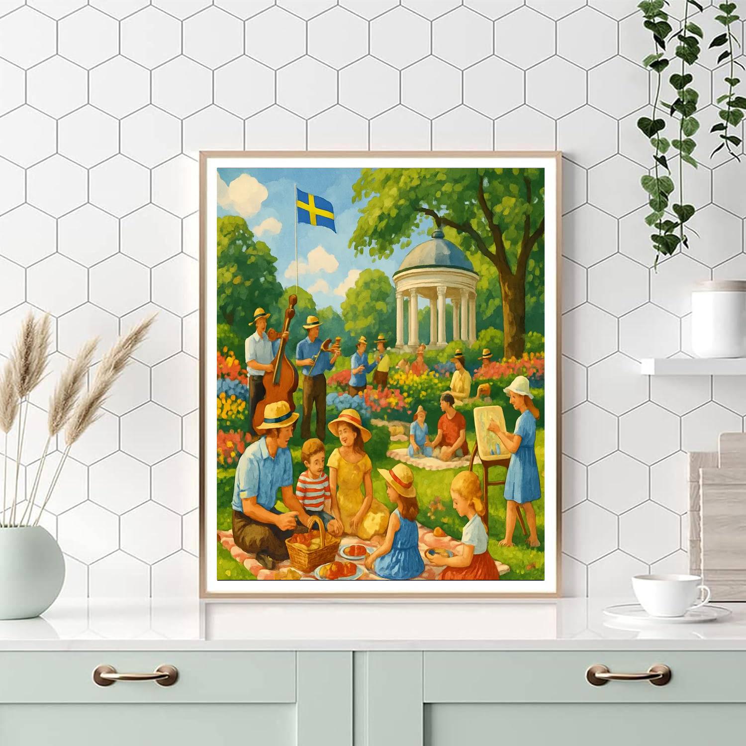 Waldemarsudde Summer Festival - Stockholm, Sweden Paint By Numbers Art