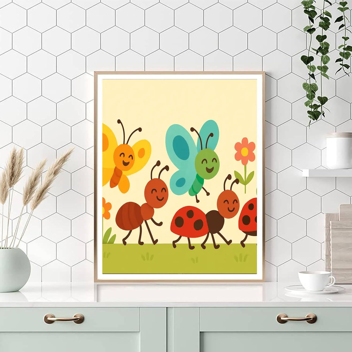 Brilliant Bug Parade Painting By Numbers Kit