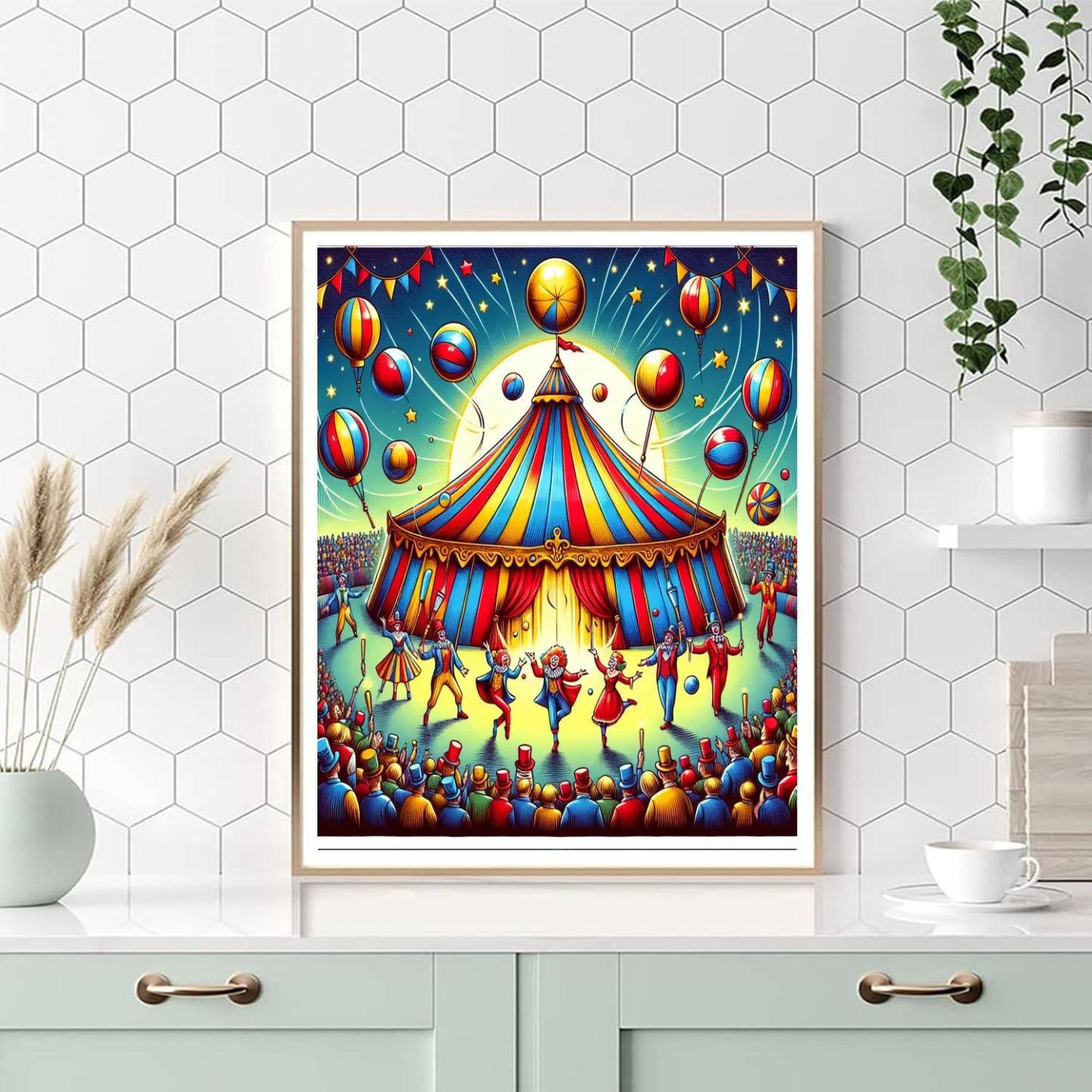 Circus Of Dreams Paint By Number