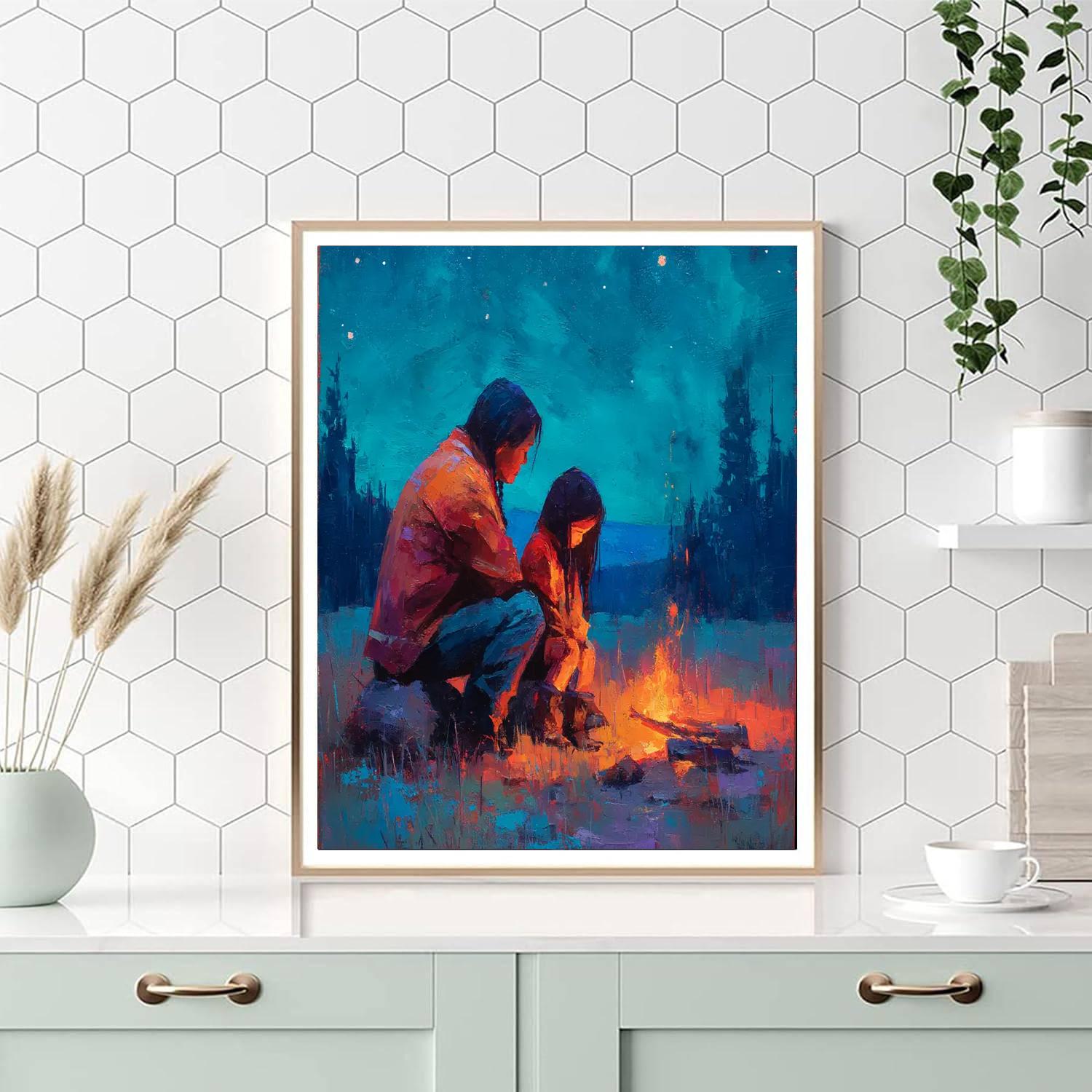 Kindred Kindling Paint By Numbers Kits