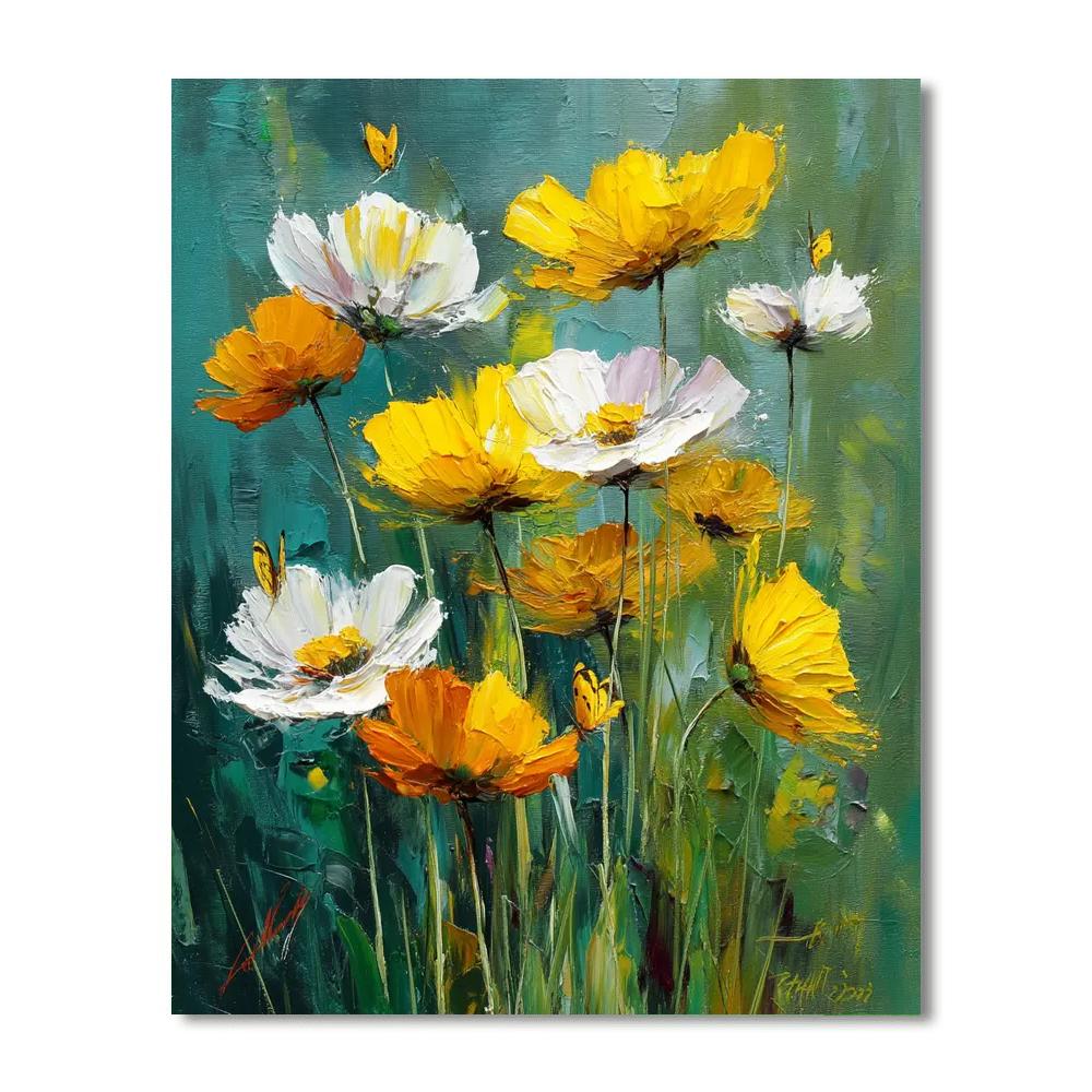 Holding Hands In The Meadow Paint By Numbers Kits