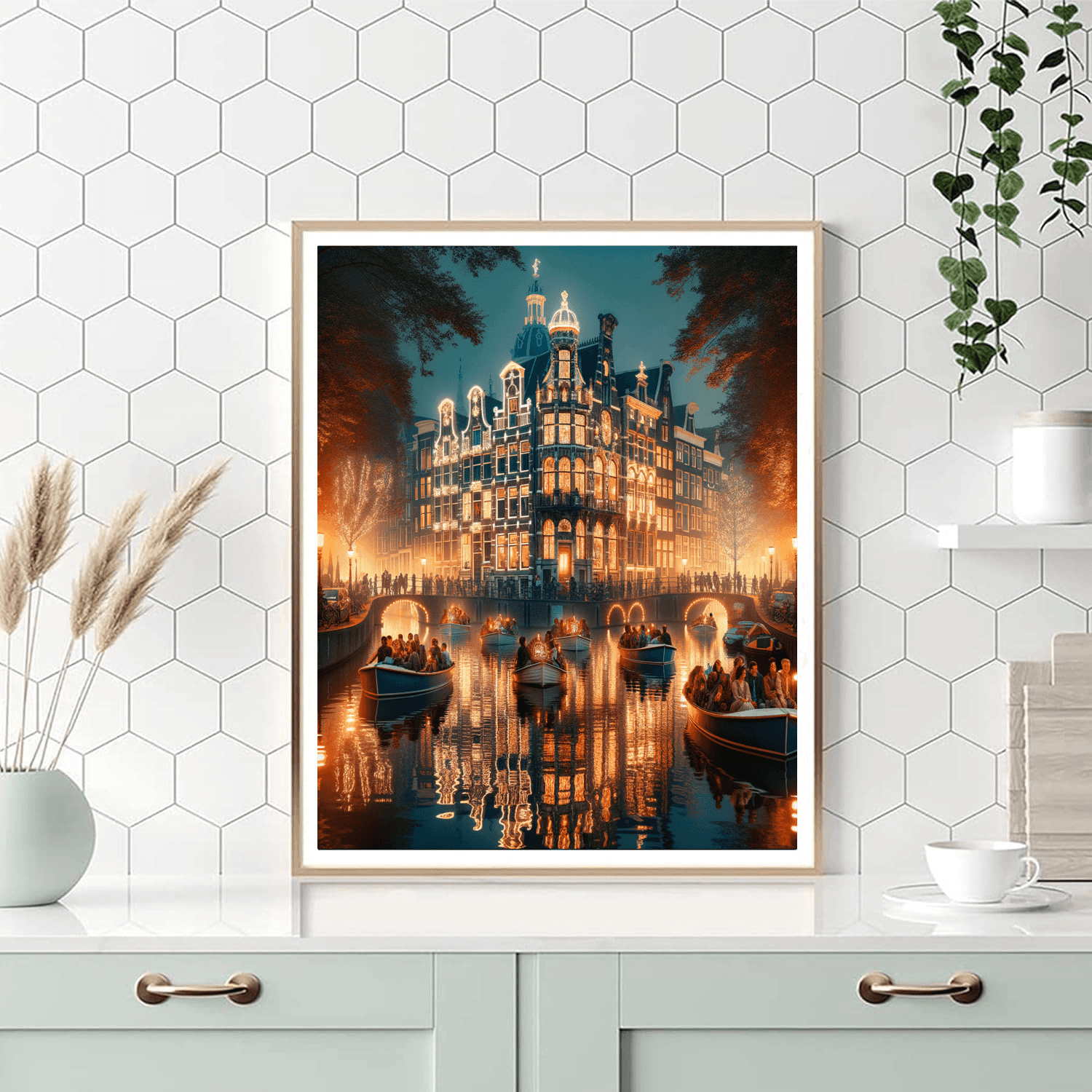 Light Festival - Netherlands DIY Paint By Numbers