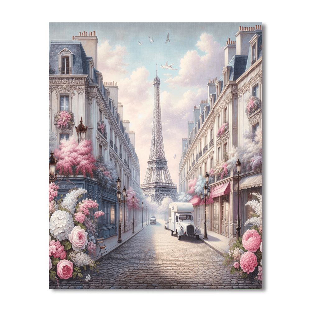 Parisian Stroll Painting By Numbers Kit