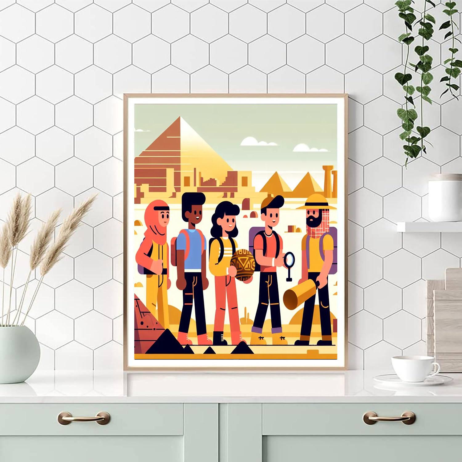 Historical Explorer Quest DIY Paint By Numbers