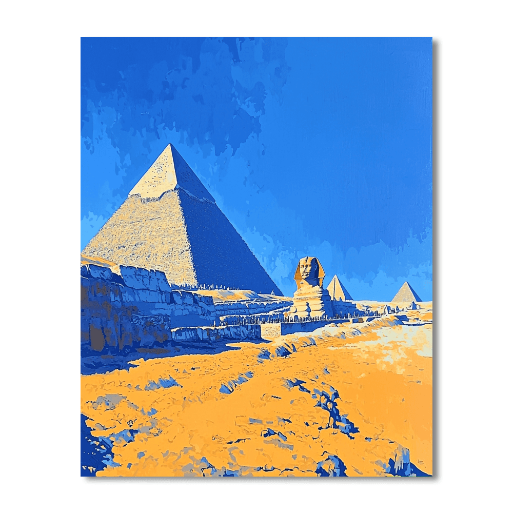 Giza Pyramids Paint By Numbers Kits