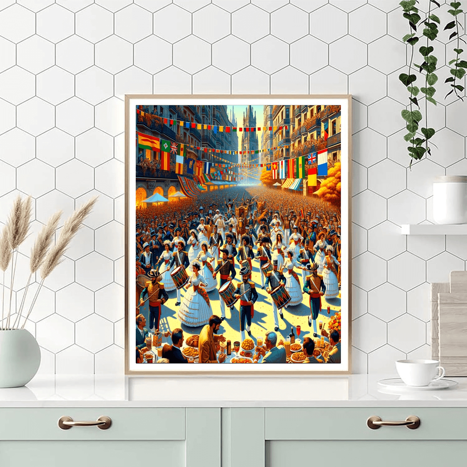 San Sebastián Day - Spain Number Painting