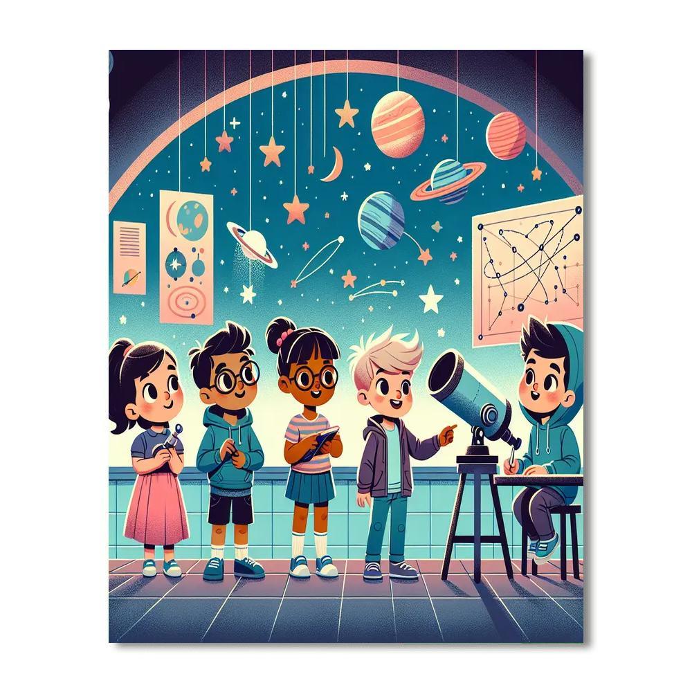 Cosmic Quest For Knowledge Numbered Painting Kits