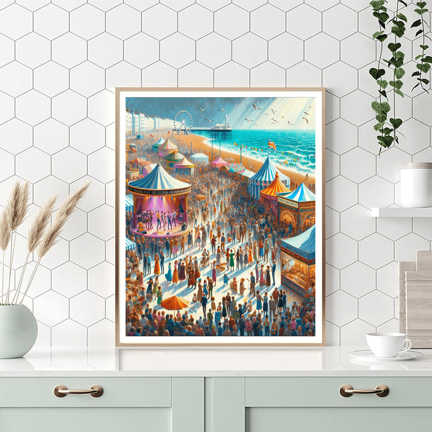 Brighton Festival Paint By Color