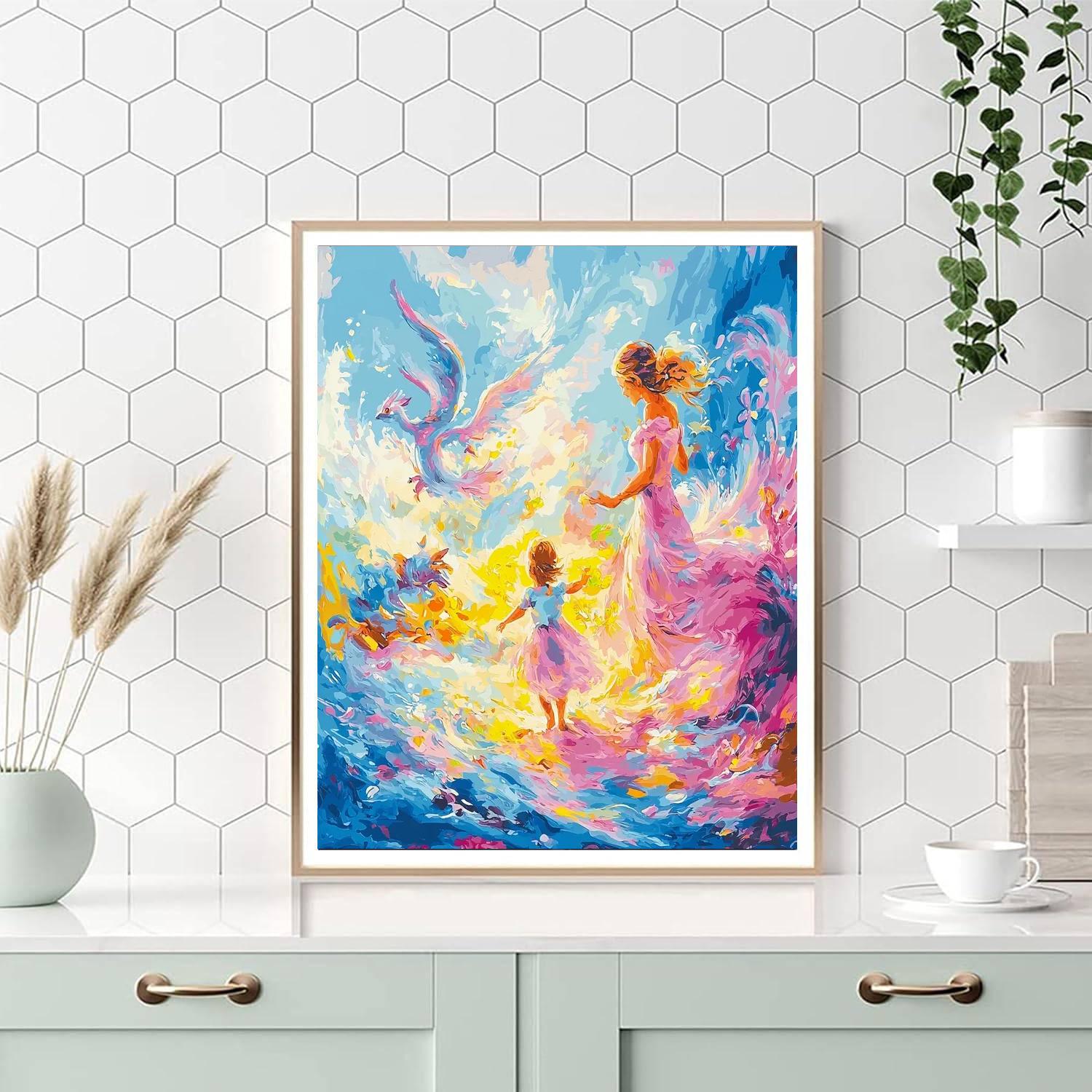 Mothers Make Life Magical Paint By Numbers Kits