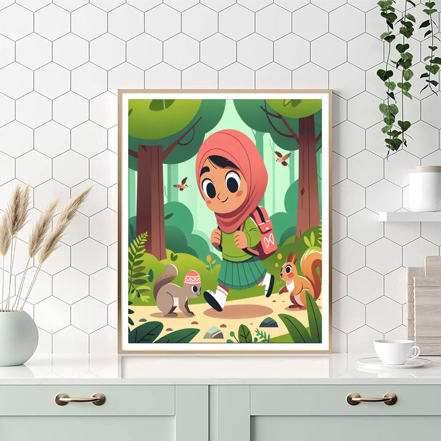 Little Adventurer's Trek Numbered Painting Kits