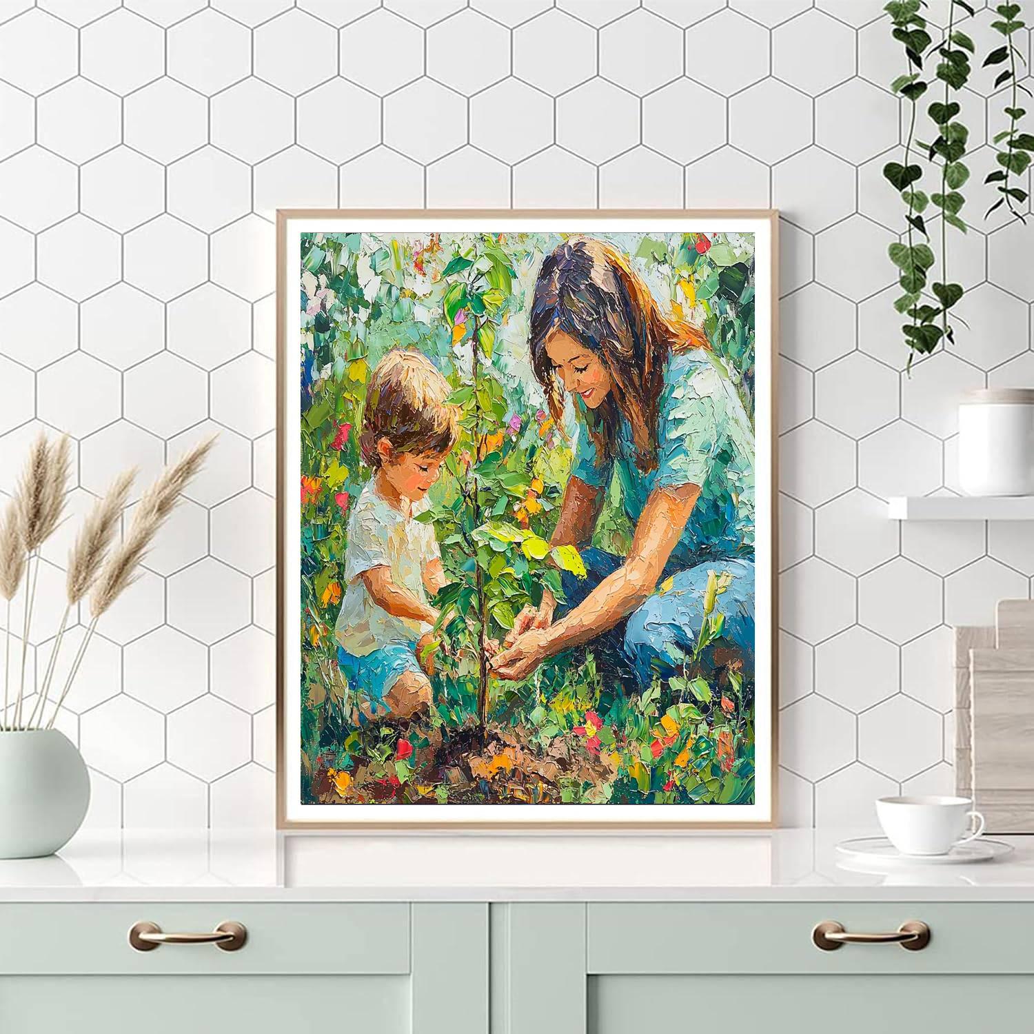 Mother Nature’s Care DIY Paint By Numbers