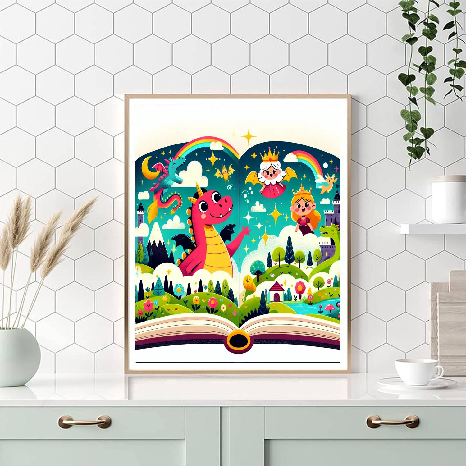 Enchanted Adventure Book Number Painting