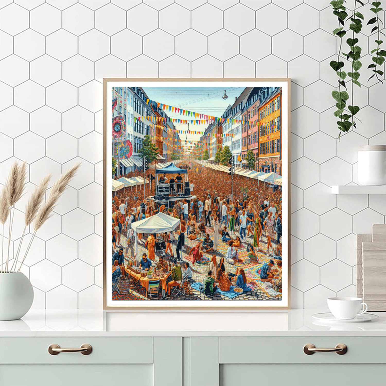 Copenhagen Distortion - Copenhagen Numbered Painting Kits