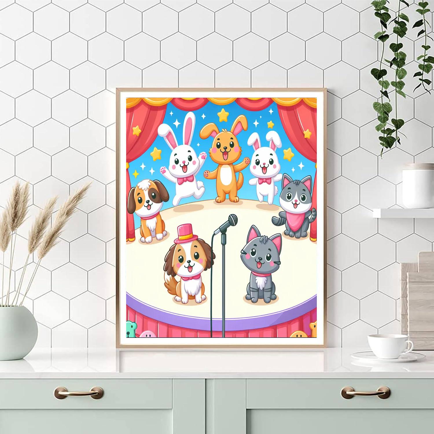 The Great Pet Show Paint By Numbers Kits
