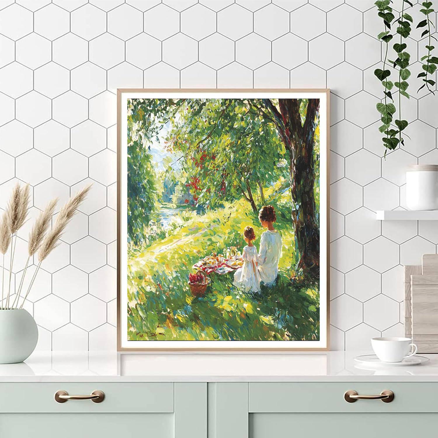 Picnic Of Love Paint By Number