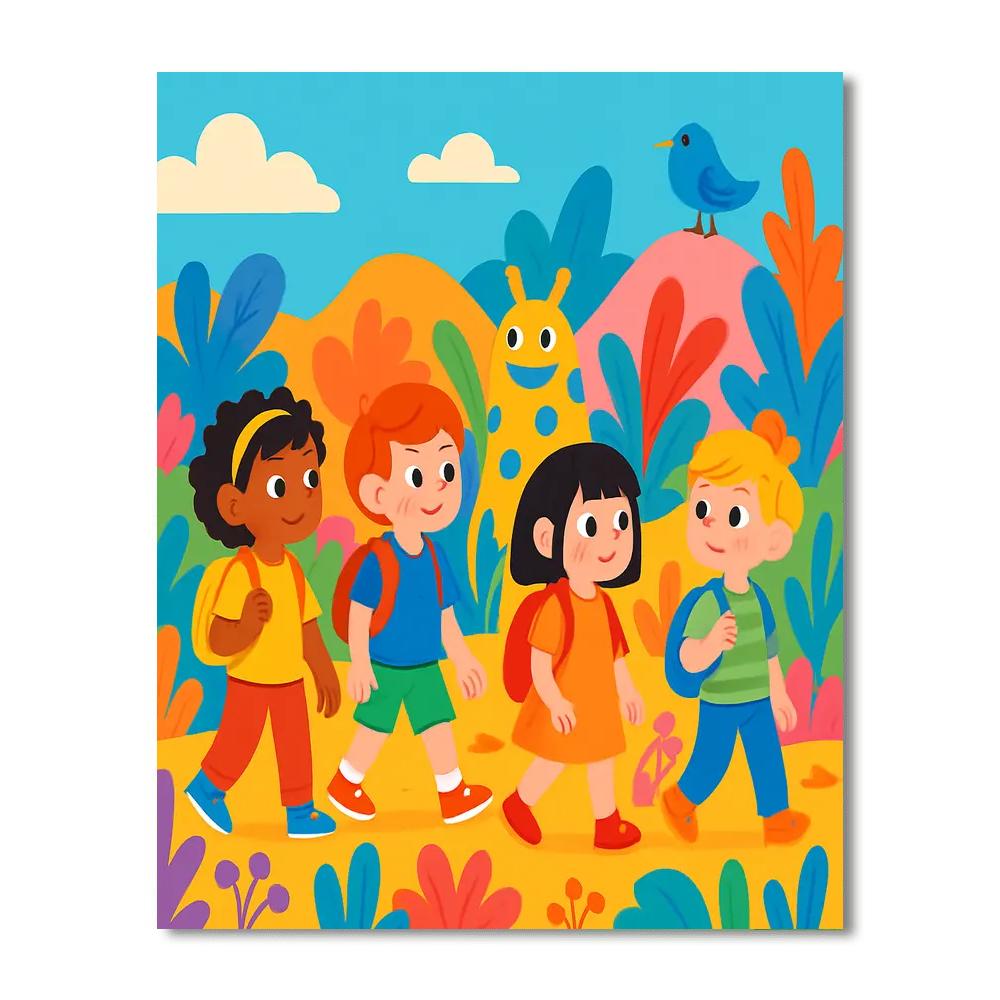 Whimsical Wonderland Journey Paint By Number