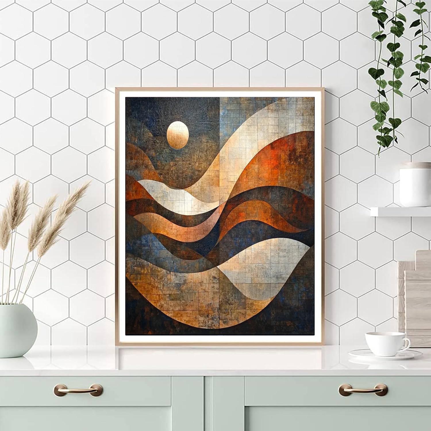 Max Ernst Inspired Mysterious Dreams  Paint By Numbers Art