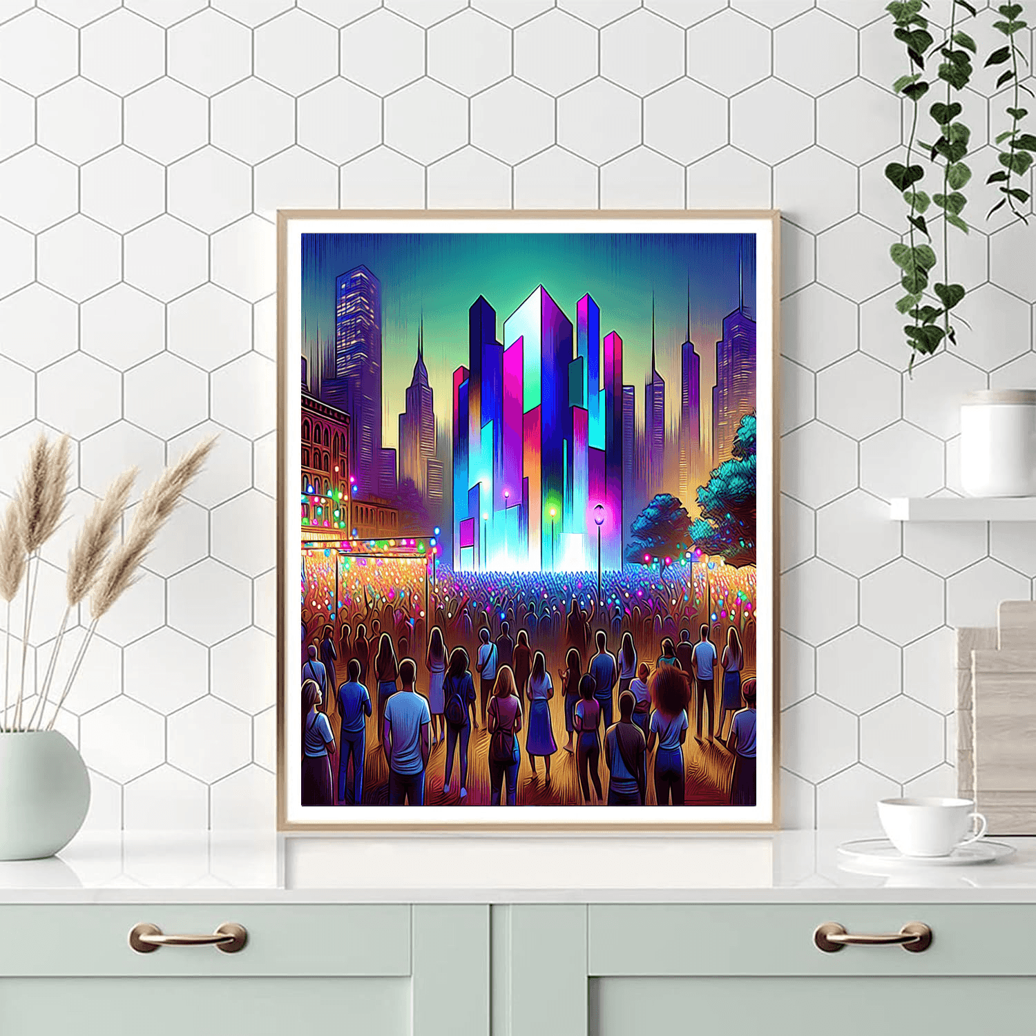 Luminato Festival - Canada Number Painting